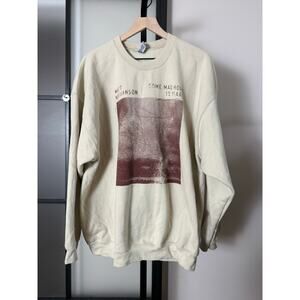 Matt Nathanson Some Mad Hope 15 Years Tour Crewneck Size 2XL